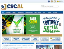 Tablet Screenshot of crcal.org.br